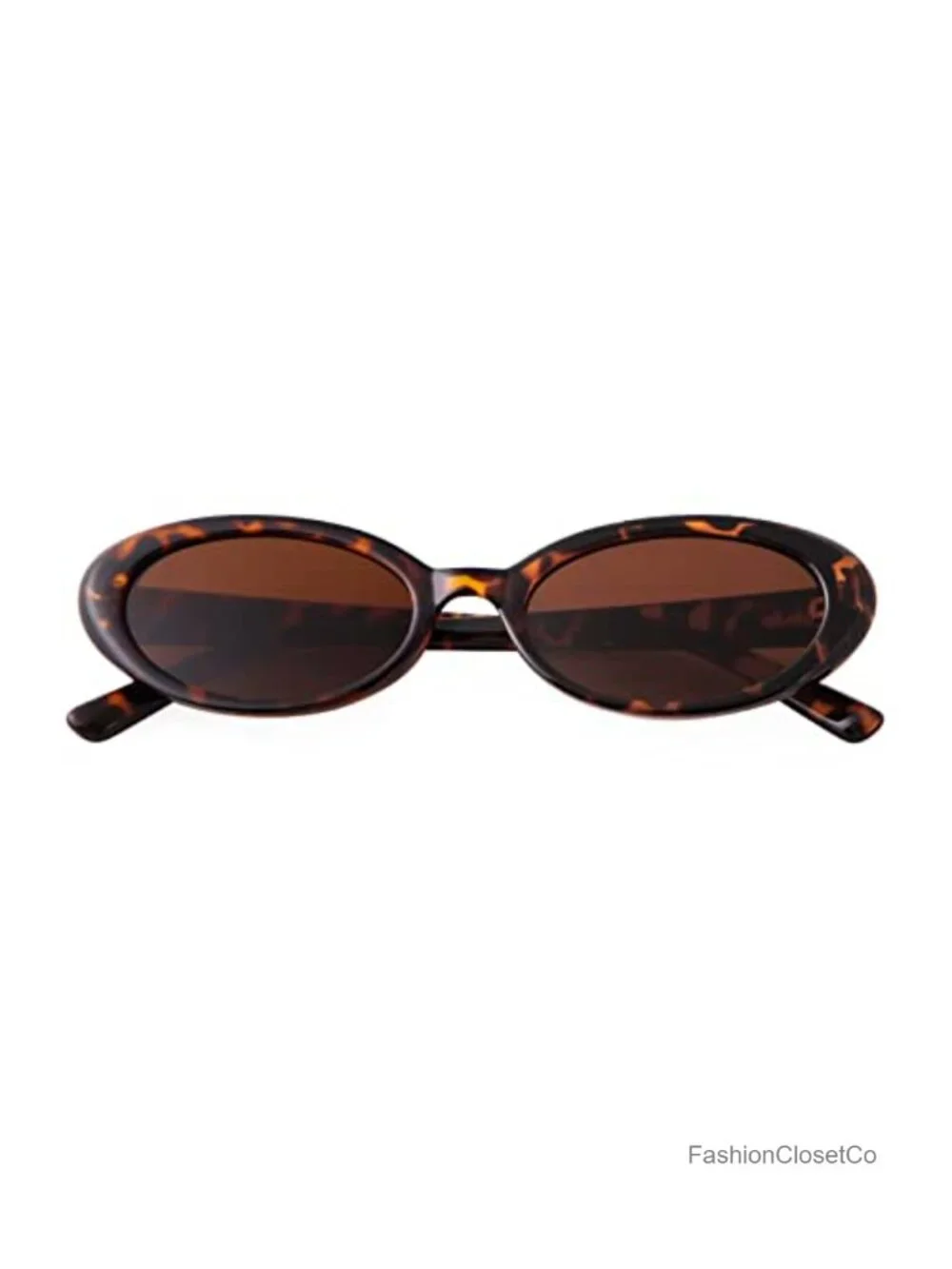 Retro Oval Sunglasses Women Men Small Frame UV400